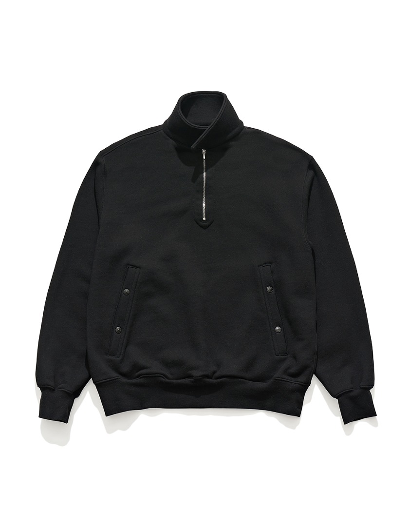 23SS EASTLOGUE SCOUT PULLOVER SWEAT SHIRTS BLACK
