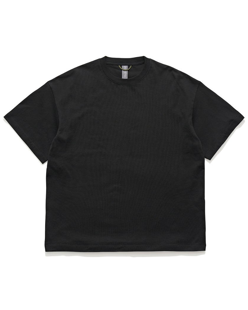 23SS UNAFFECTED LOGO PATCH T-SHIRT BLACK